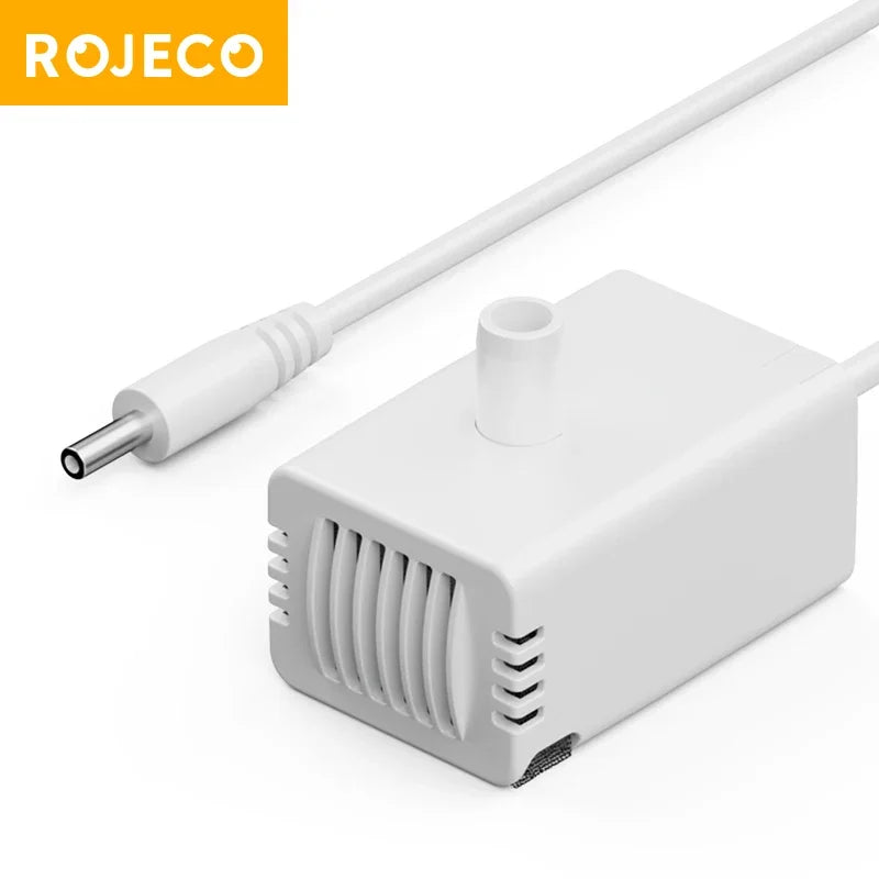 ROJECO Water Pump For 3.2L Stainless Steel Wireless Cat Water Fountain Pet Drinking Fountain Water Pump For Cat Drinker Replacem